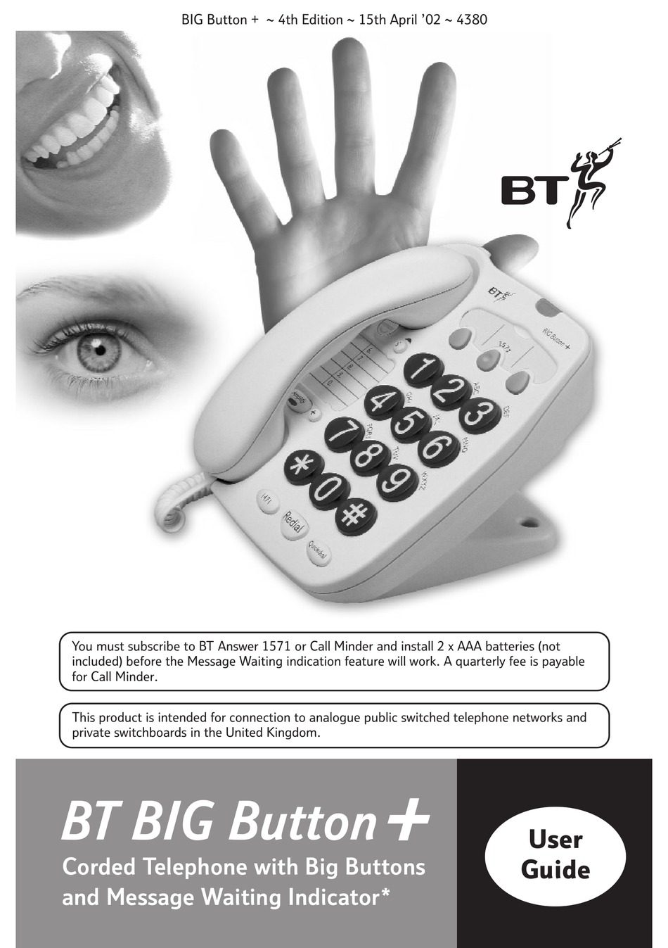 BT BIG BUTTON + USER MANUAL Pdf Download ManualsLib