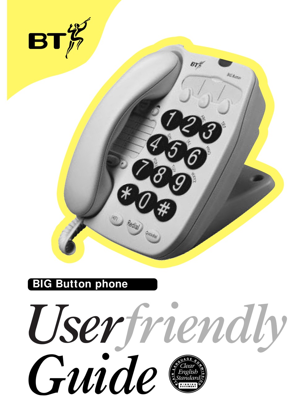 BT BIG BUTTON PHONE USERFRIENDLY MANUAL Pdf Download ManualsLib