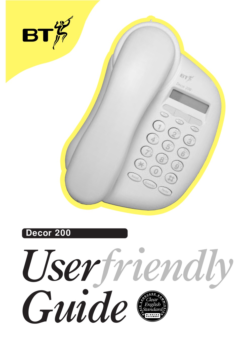 BT DECOR 200 USERFRIENDLY MANUAL Pdf Download ManualsLib