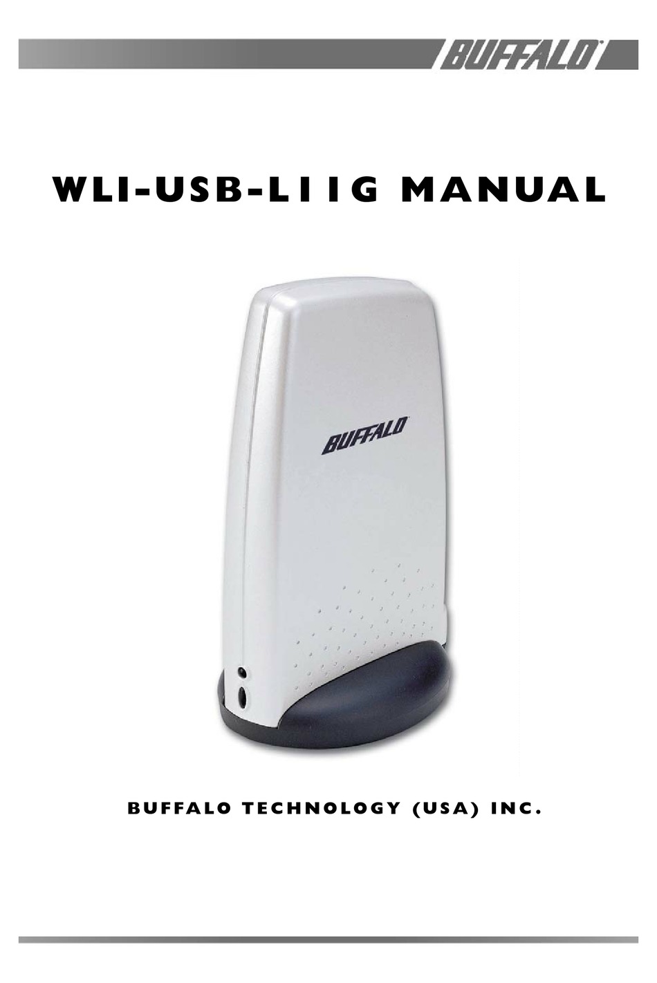 BUFFALO WLI-USB-L11G MANUAL Pdf | ManualsLib