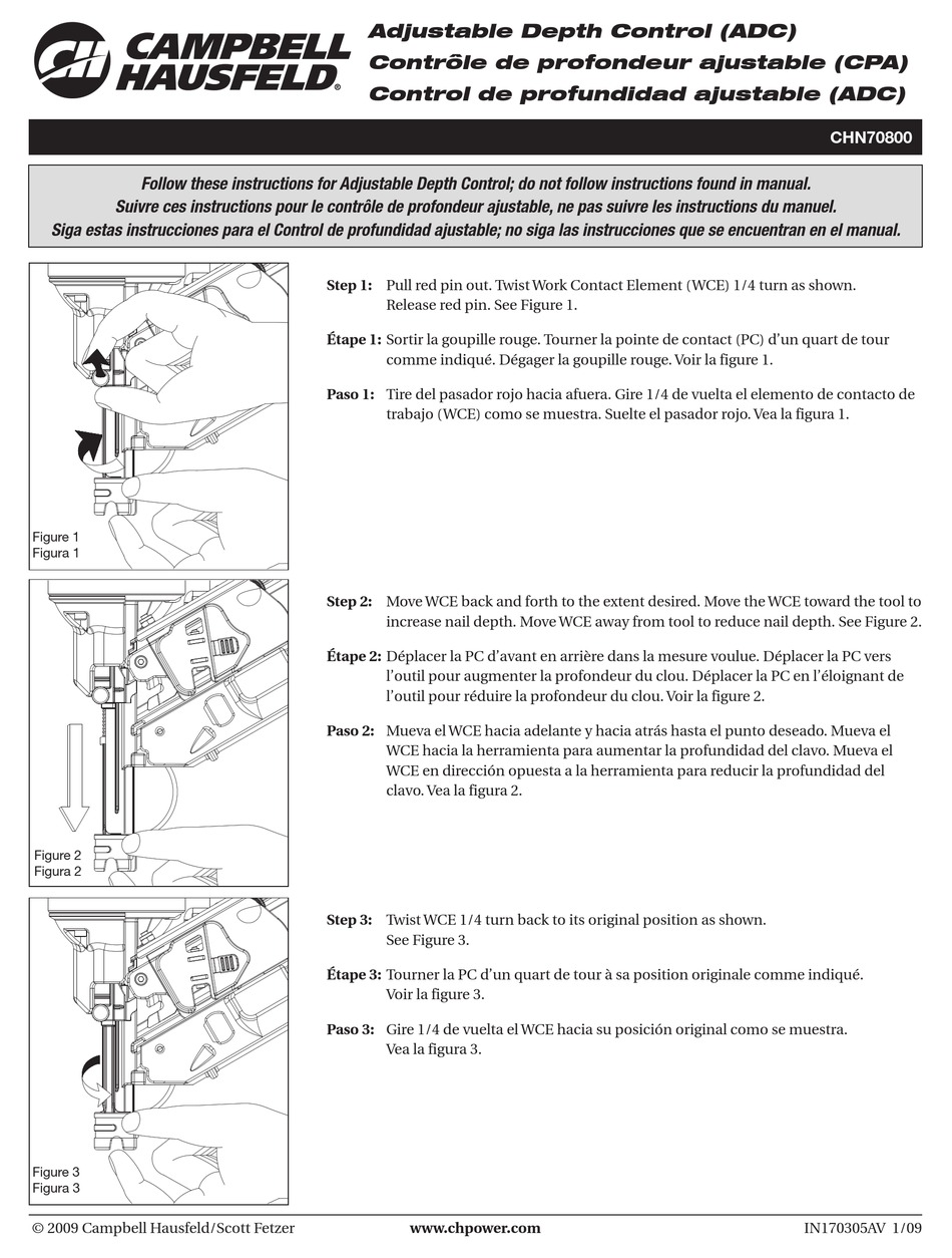 CAMPBELL HAUSFELD IN170305AV INSTRUCTION MANUAL Pdf Download ManualsLib