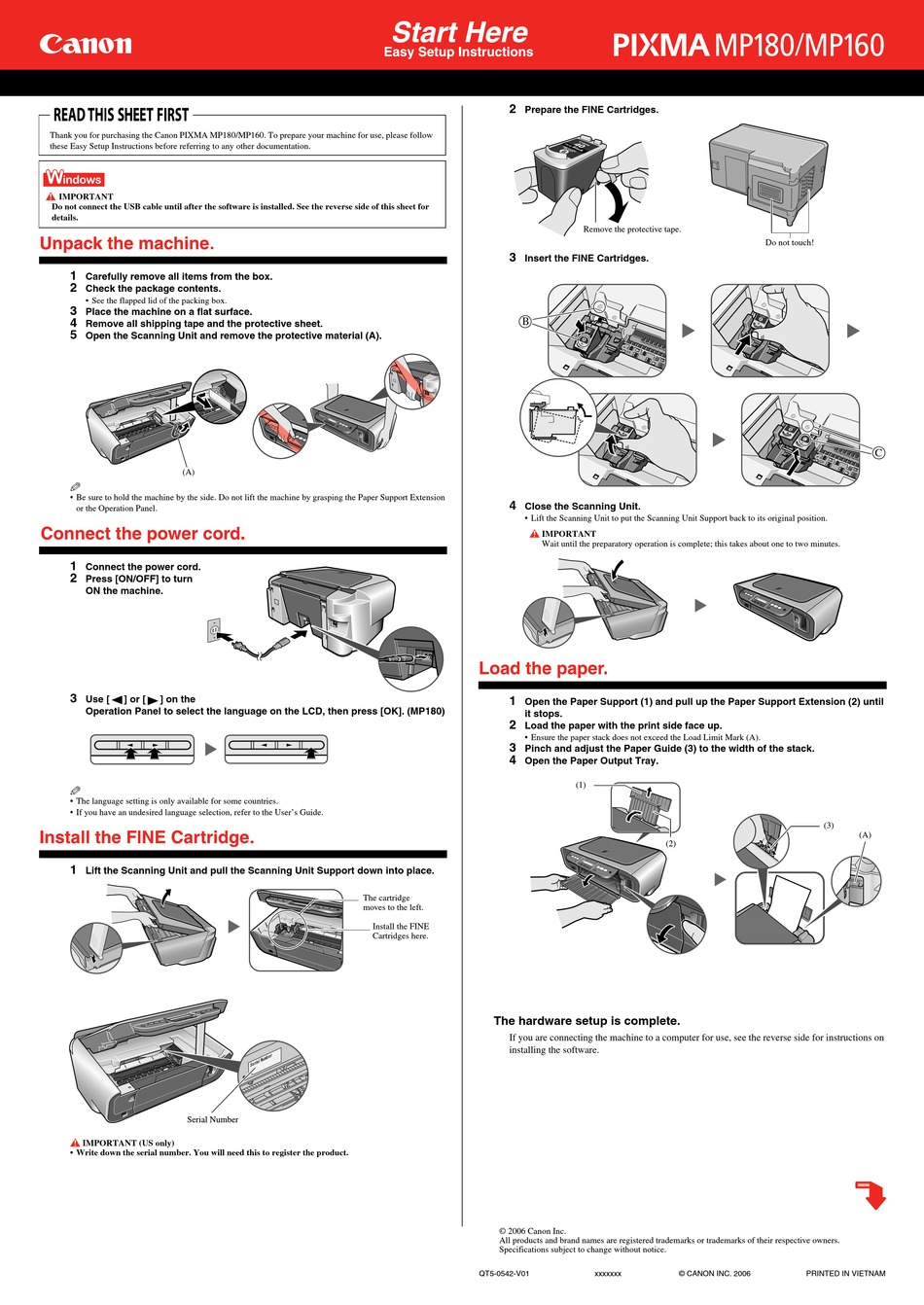 canon mp160 manual how to clean machine