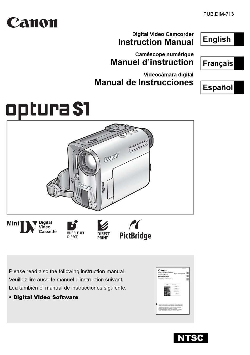 canon optura s1