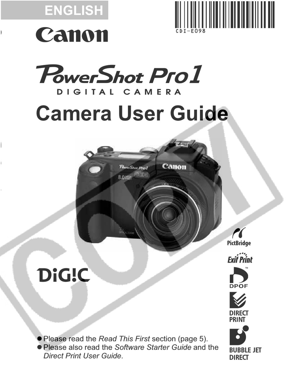 CANON PC1057 USER MANUAL Pdf Download | ManualsLib