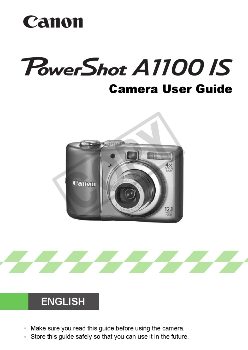 Canon PowerShot A1100 IS デジカメ の商品検索や | カメラ