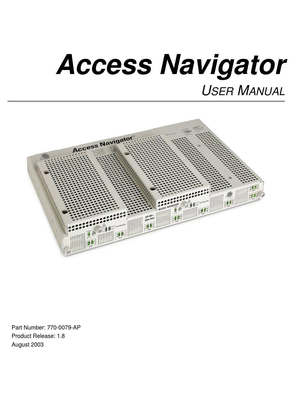 carrier-access-access-navigator-user-manual-pdf-download-manualslib