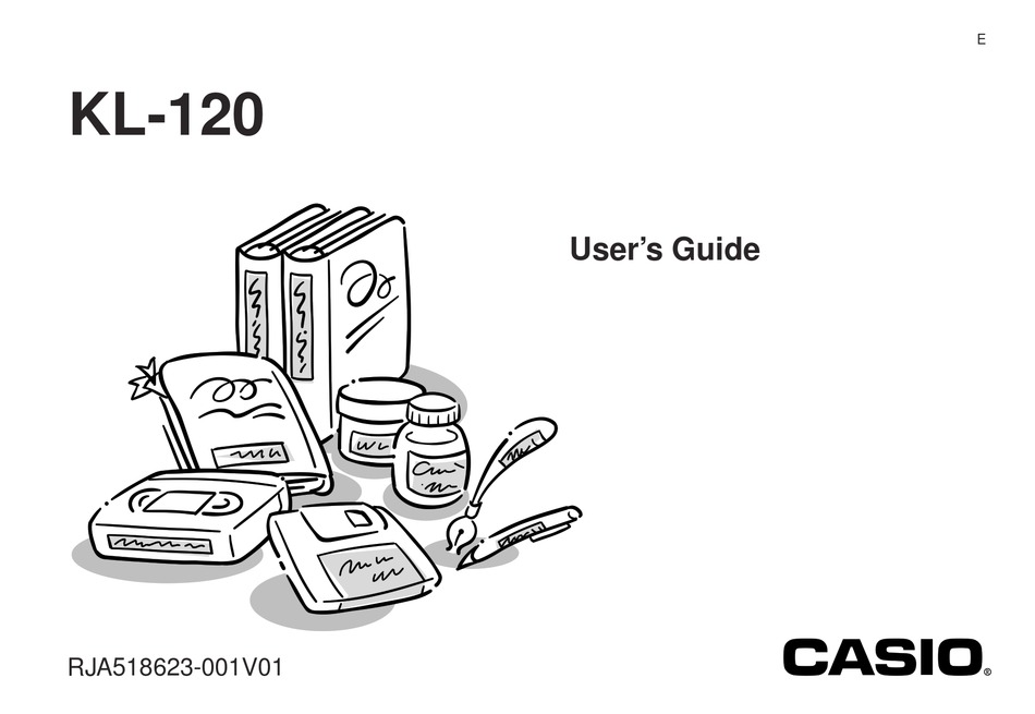 CASIO KL-120 USER MANUAL Pdf Download | ManualsLib