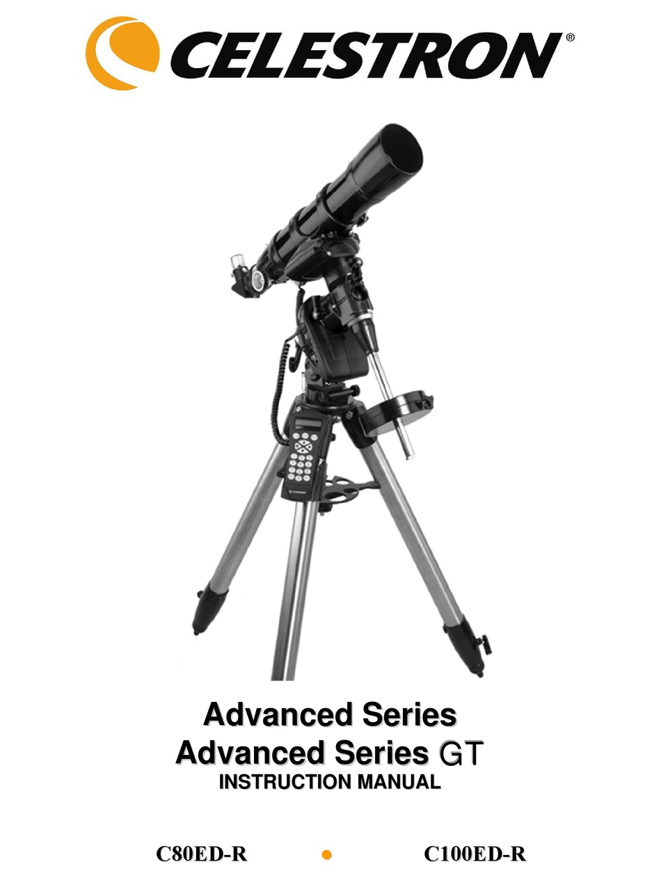 Celestron advanced store gt mount manual