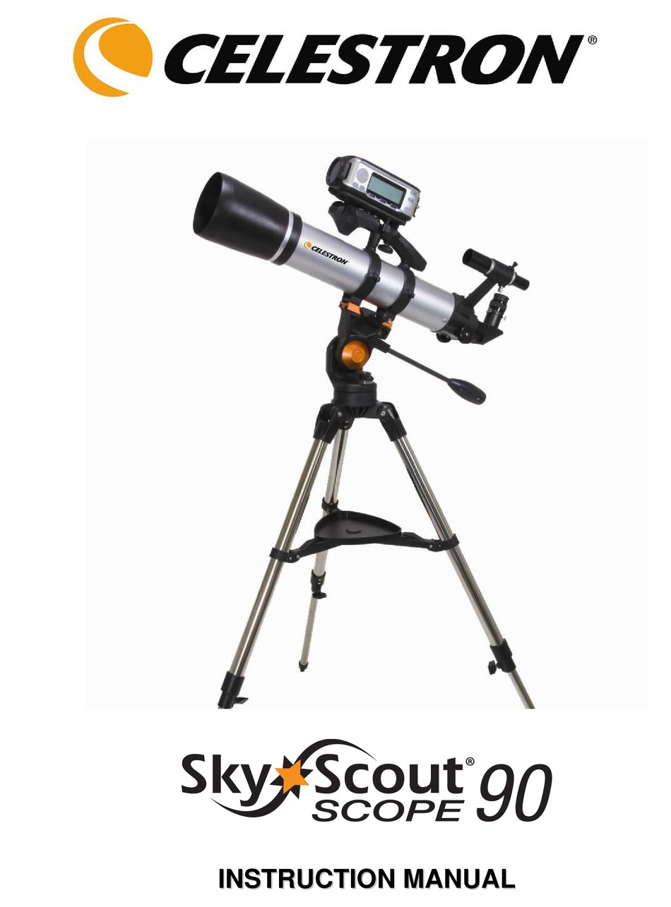 CELESTRON SKYSCOUT SCOPE 90 INSTRUCTION MANUAL Pdf Download ManualsLib