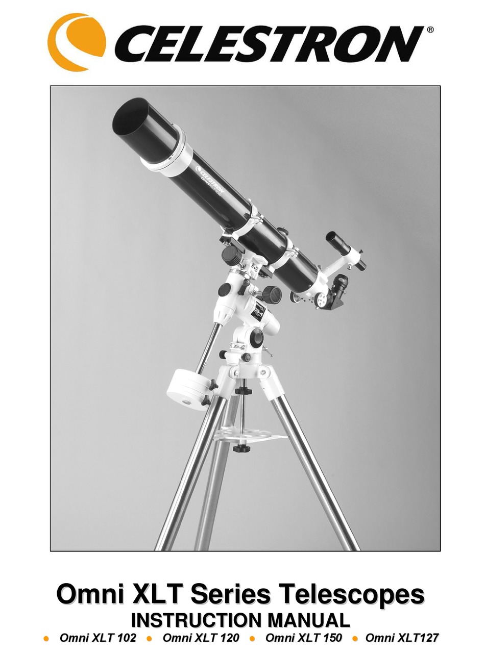 CELESTRON XLT SERIES INSTRUCTION MANUAL Pdf Download ManualsLib