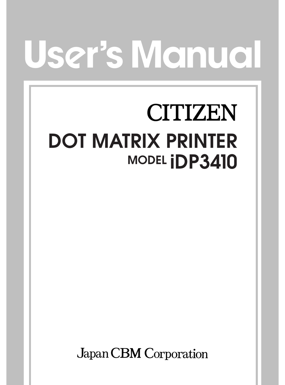Citizen Pmn User Manual Pdf Download Manualslib