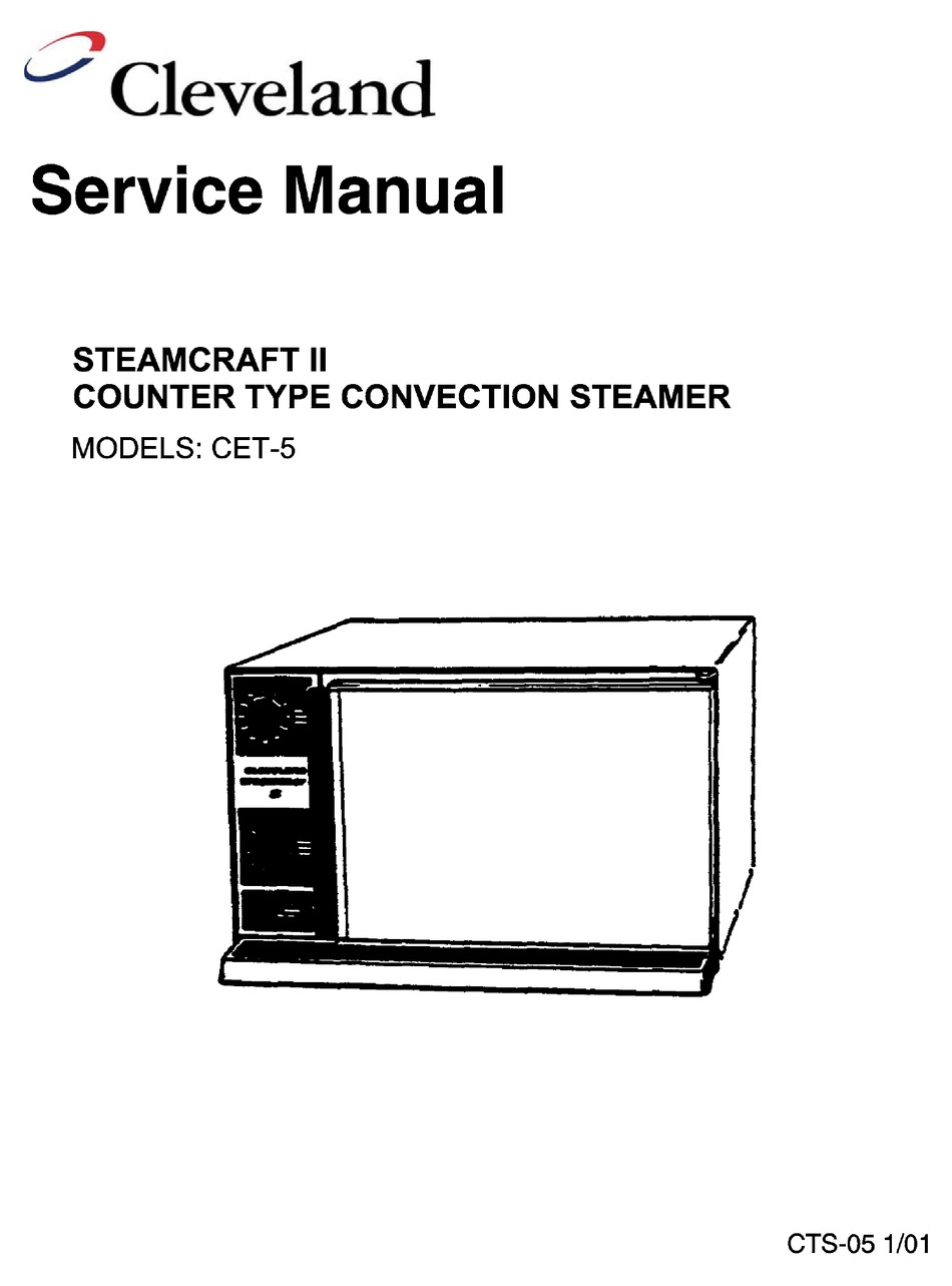 CLEVELAND CET-5 SERVICE MANUAL Pdf Download | ManualsLib