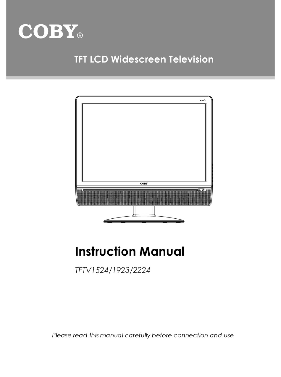 COBY TFTV2224 INSTRUCTION MANUAL Pdf Download ManualsLib