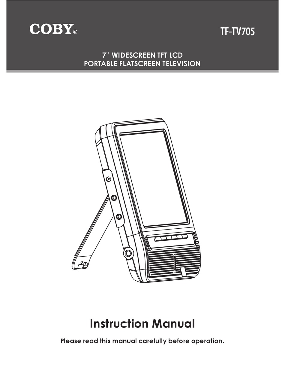 COBY TFTV705 INSTRUCTION MANUAL Pdf Download ManualsLib