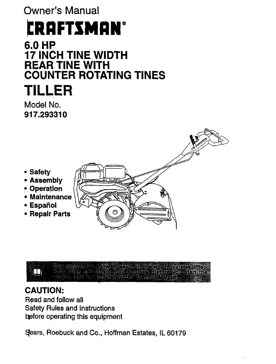 Craftsman перевод. Культиватор Крафтсман инструкция по эксплуатации. Craftsman 917.376460 мануал по применению. Мотоблок и owner мануал. Мотоблок Крафтсман инструкция по эксплуатации.