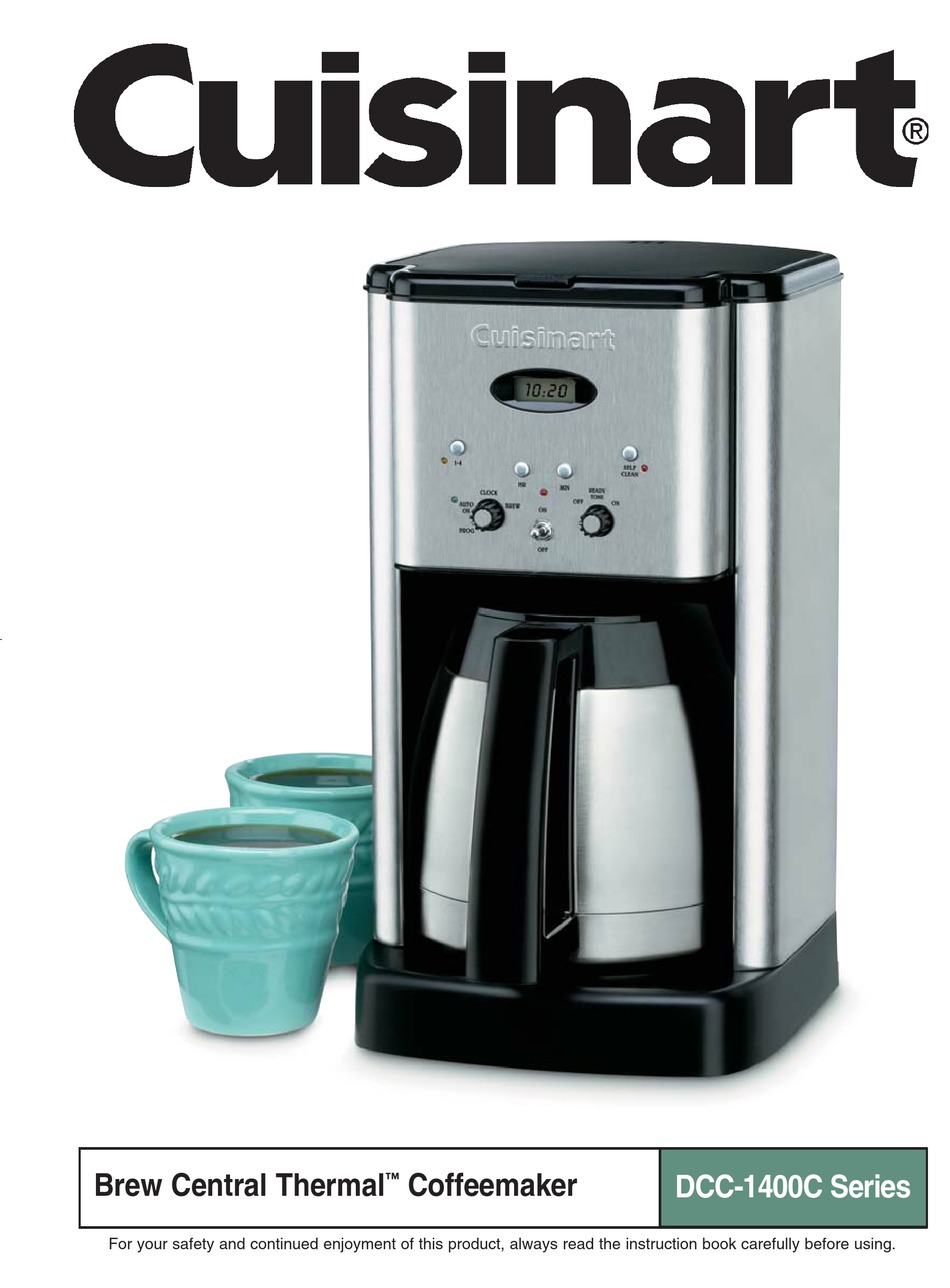 Cuisinart Coffee Maker Troubleshooting Dcc 1200 / Cuisinart Coffee Plus