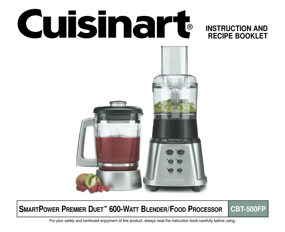 Cuisinart Blender CBT-500 Smart Power Premier 600-Watt Motor Base