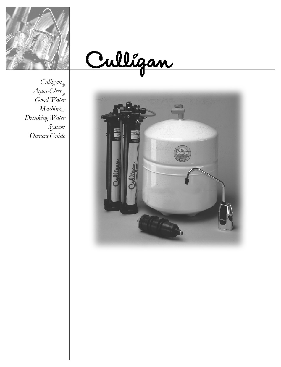 aqua cleer 500 culligan