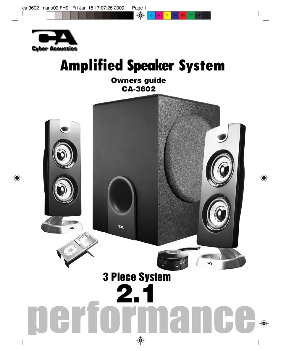 cyber acoustic ca 3602