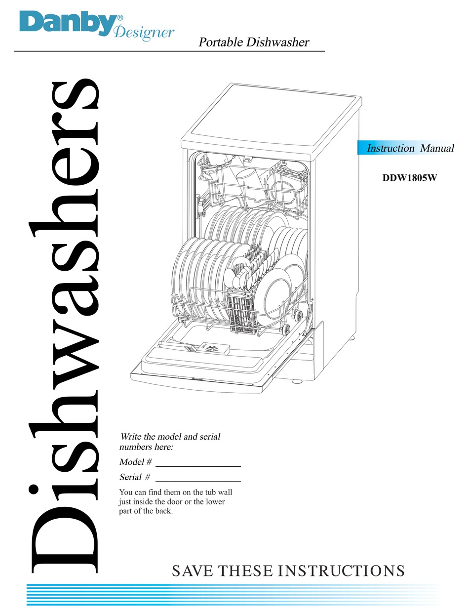 DANBY DESIGNER DDW1805W INSTRUCTION MANUAL Pdf Download ManualsLib