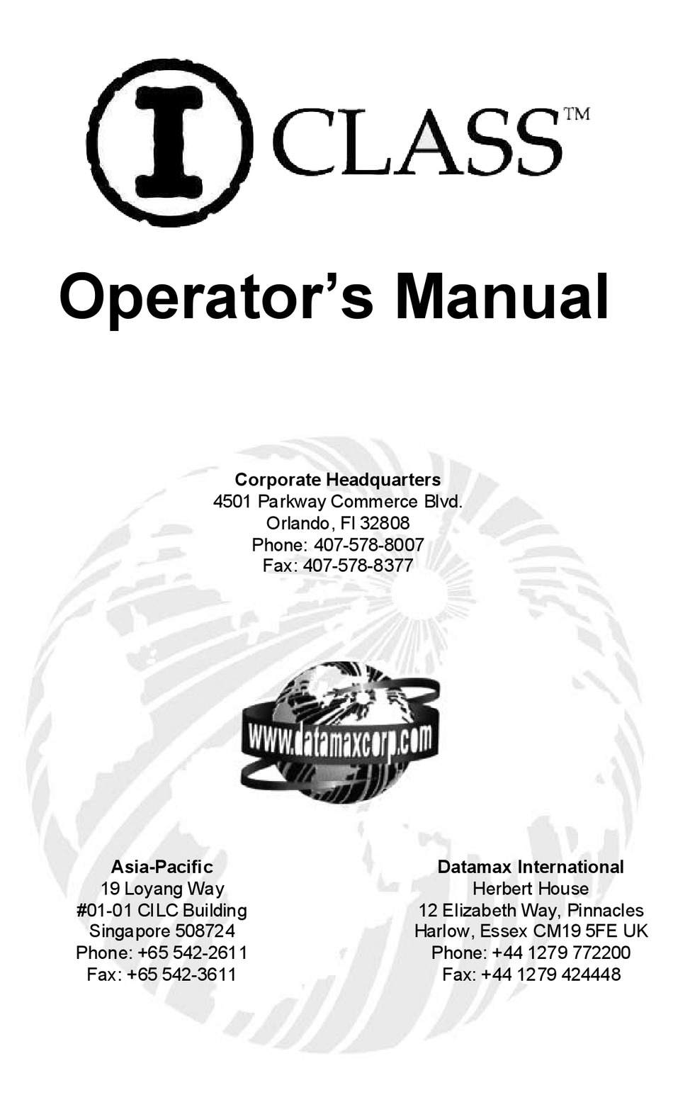 datamax dmx-i-4208 manual
