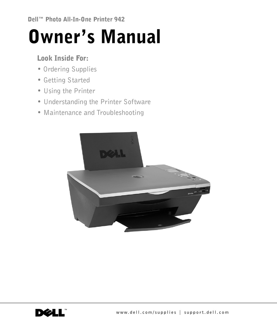 dell photo all in one printer 922 driver for mac