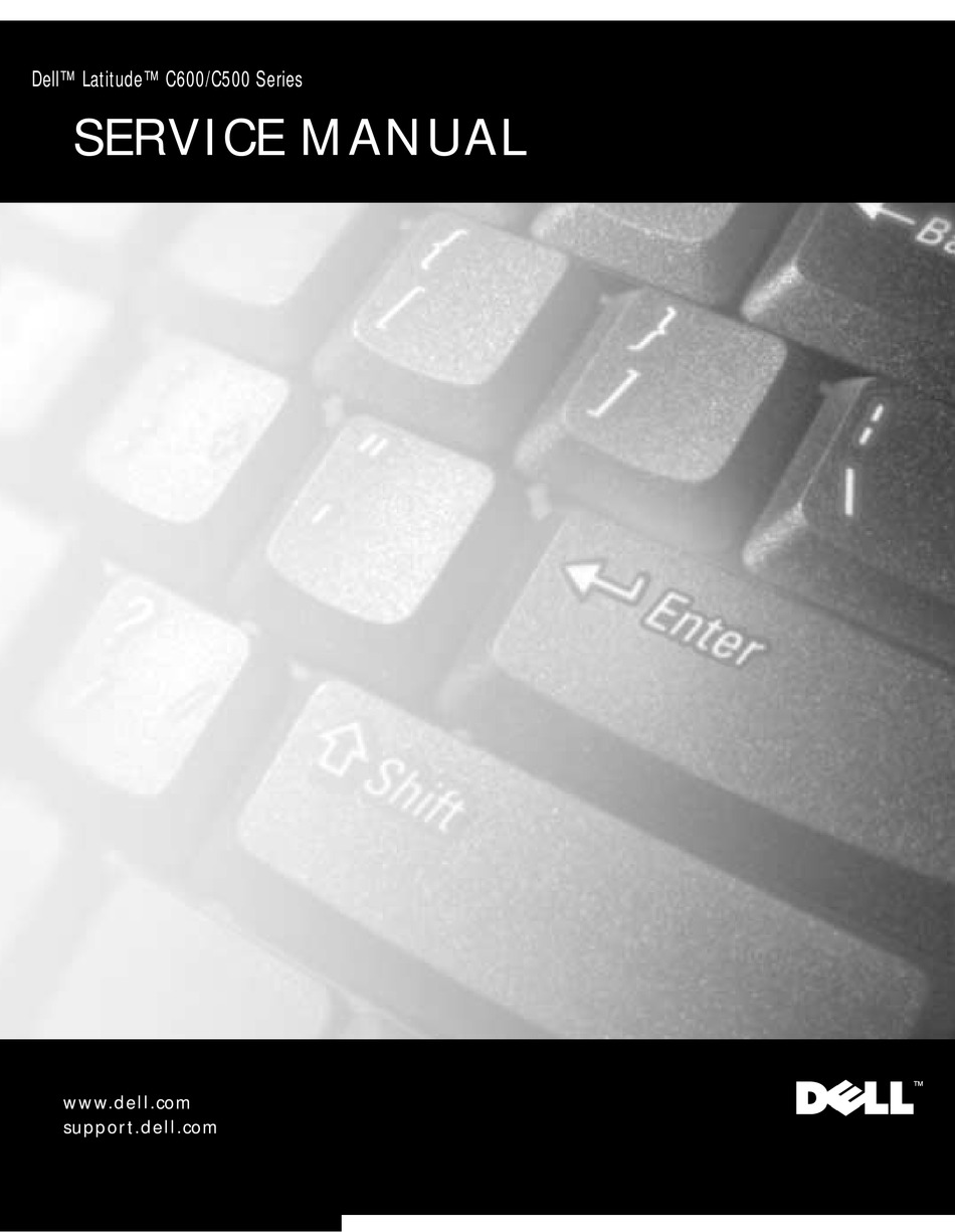 Dell Latitude Latitude C600 Service Manual Pdf Download Manualslib