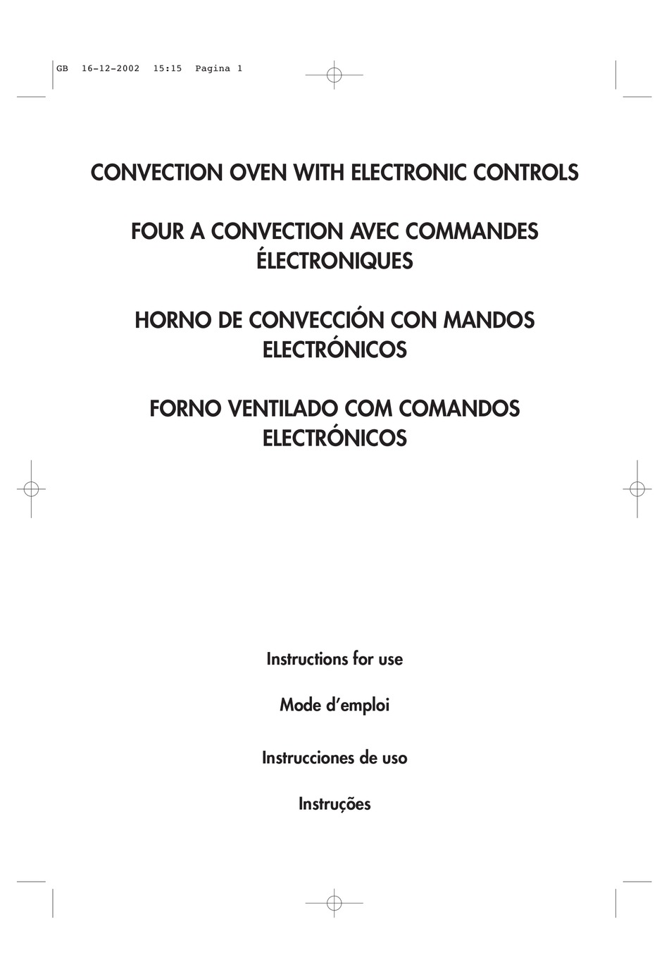 DELONGHI AD1099 INSTRUCTIONS FOR USE MANUAL Pdf Download ManualsLib