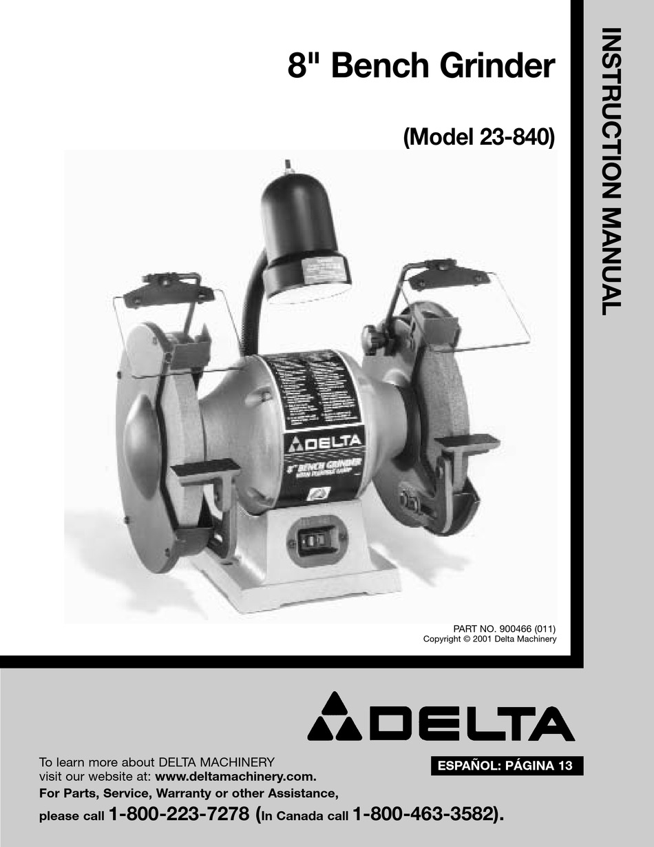 DELTA 23-840 INSTRUCTION MANUAL Pdf Download | ManualsLib