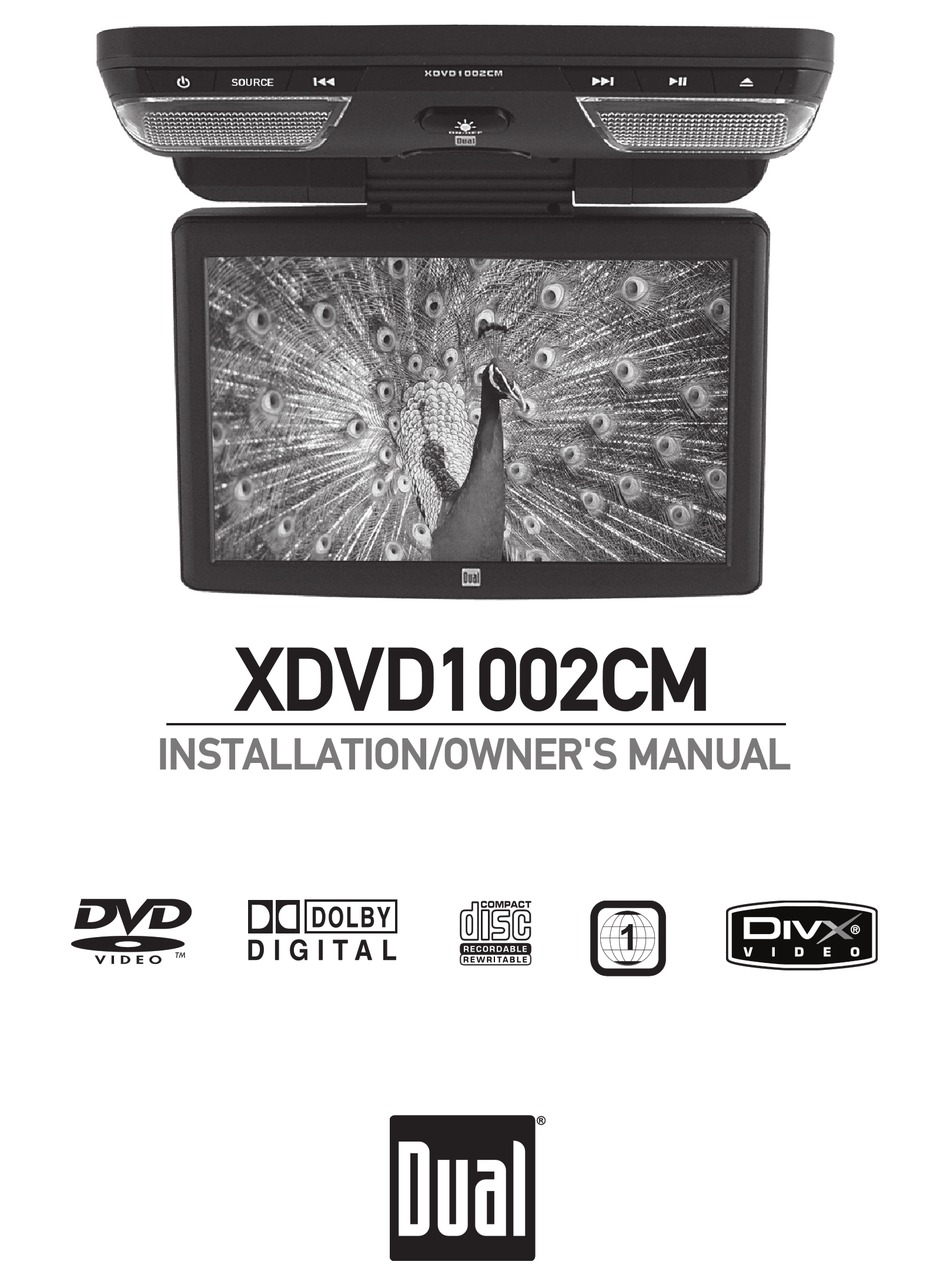 DUAL XDVD1002CM INSTALLATION & OWNER'S MANUAL Pdf Download ManualsLib