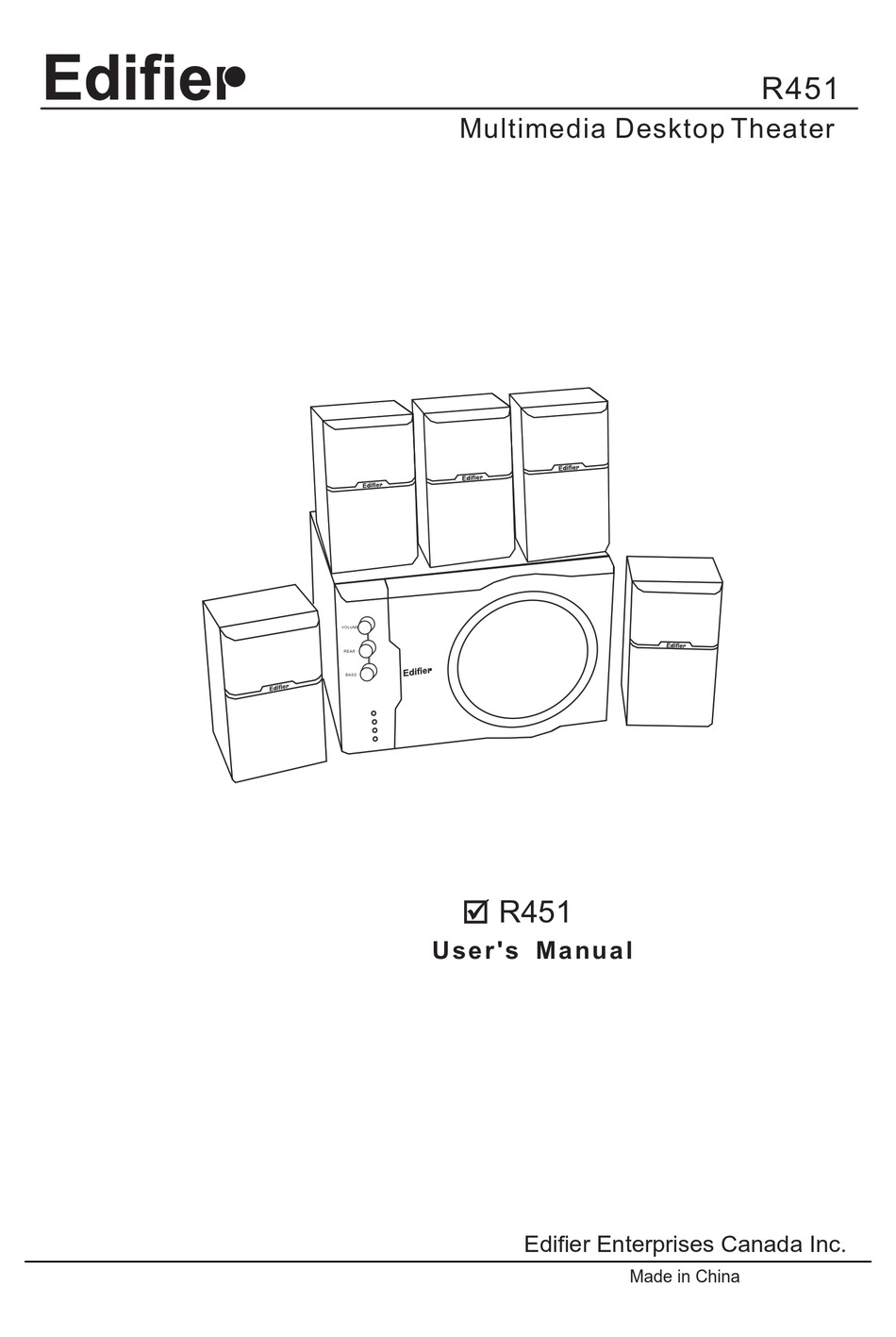 Edifier r251 схема подключения