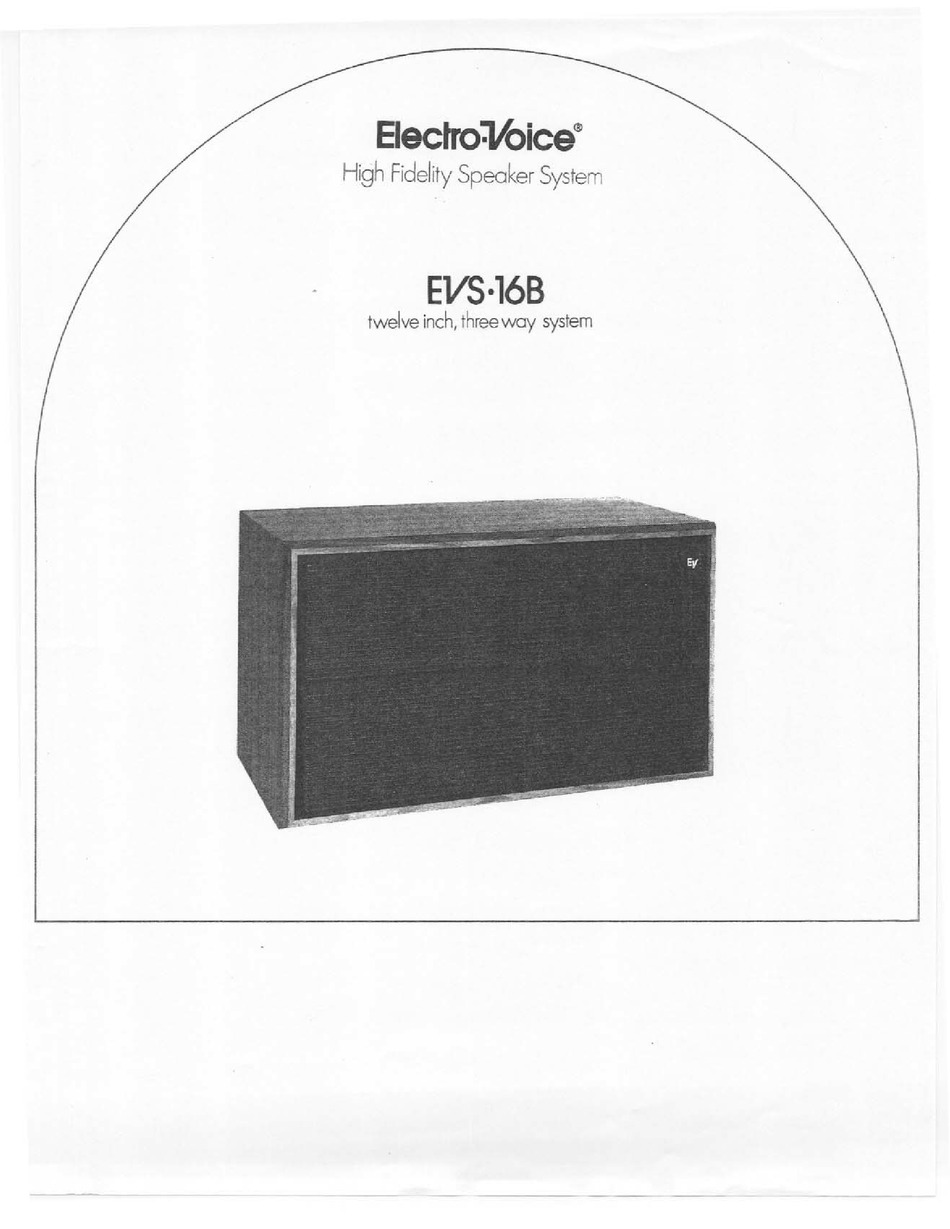 evs 16b speakers