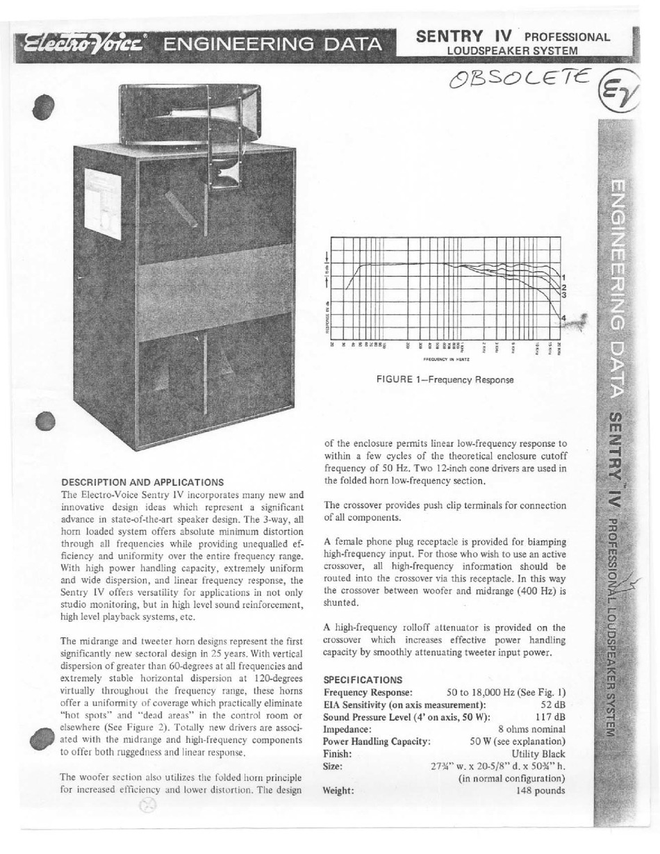 electro voice sentry 4