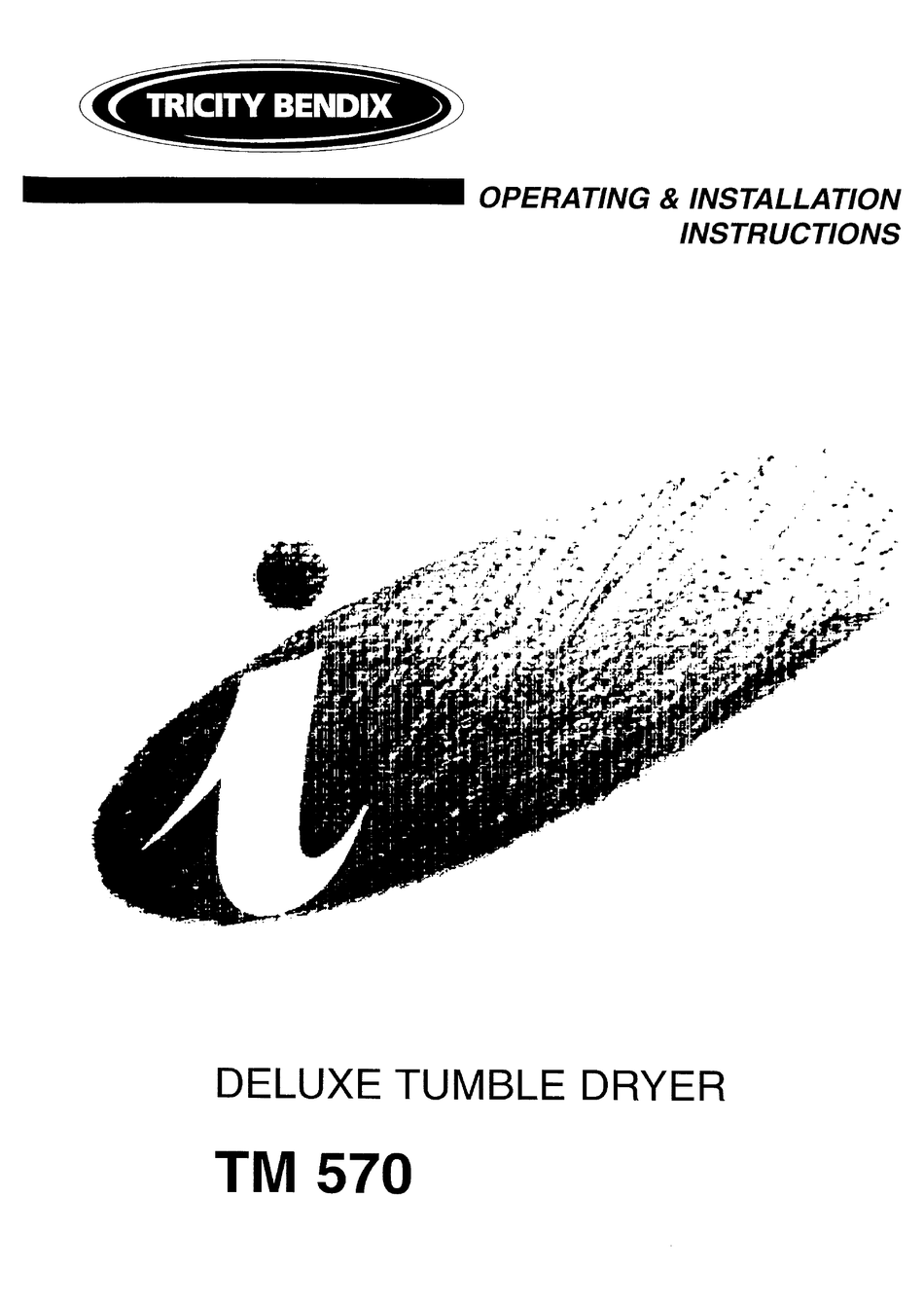 Tricity Bendix Tm 570 Operating Installation Instructions Manual Pdf Download Manualslib