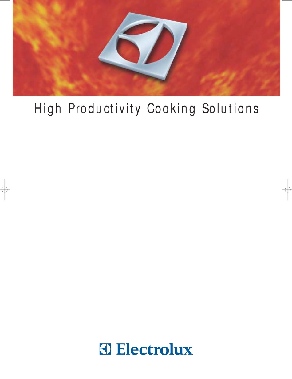 ELECTROLUX FRYER BROCHURE Pdf Download ManualsLib