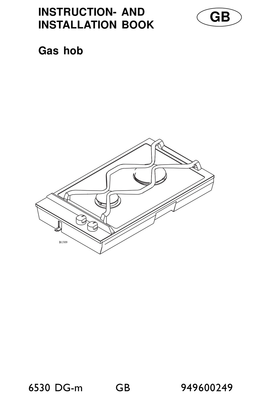 AEG GAS HOB INSTRUCTION AND INSTALLATION BOOK Pdf Download ManualsLib