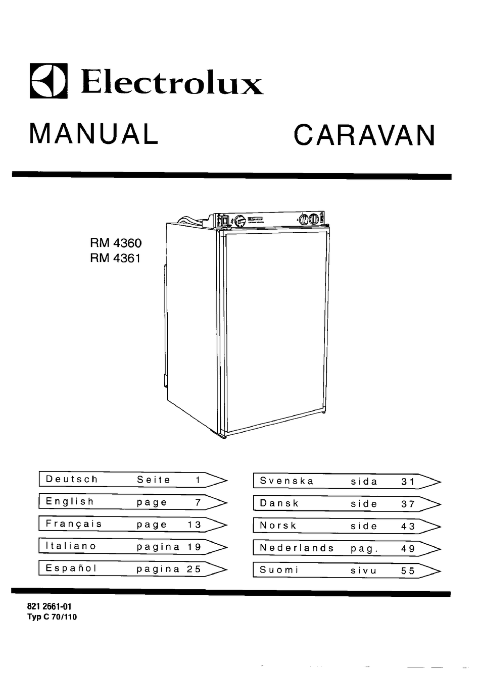 ELECTROLUX CARAVAN RM 4360 OPERATING AND INSTALLATION INSTRUCTIONS Pdf  Download | ManualsLib  Electrolux 3 Way Caravan Fridge Wiring Diagram    ManualsLib