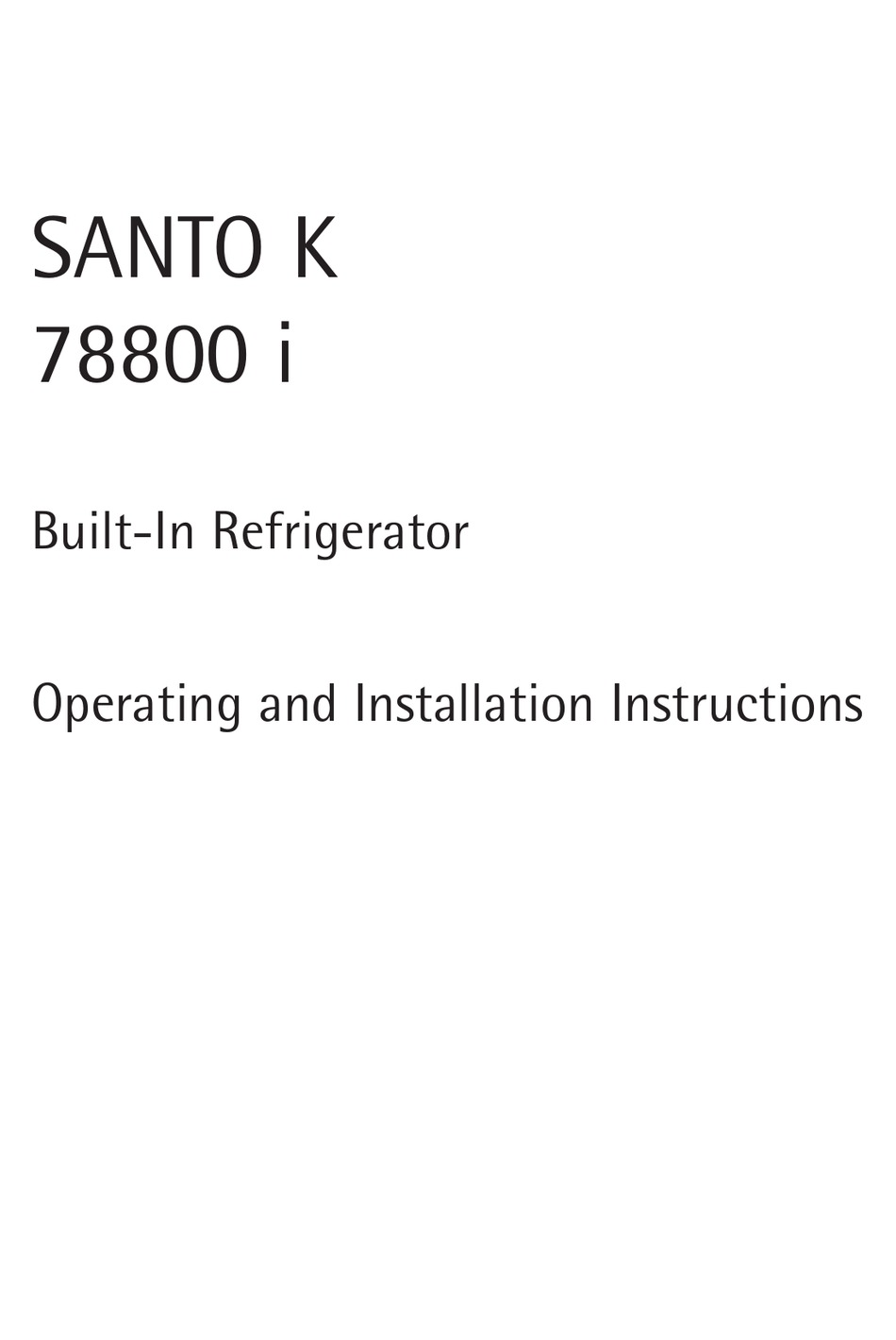 aeg santo parts