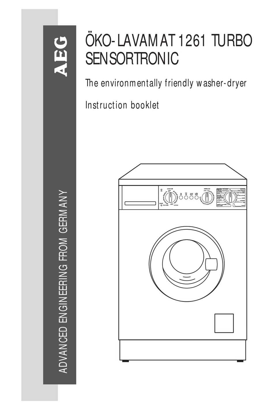 Aeg 1261 Instruction Booklet Pdf Download Manualslib