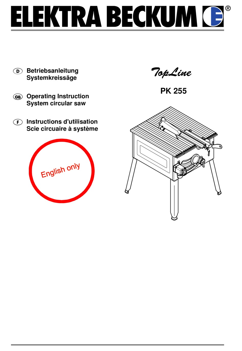 User manual Becken BECM4567 (English - 72 pages)