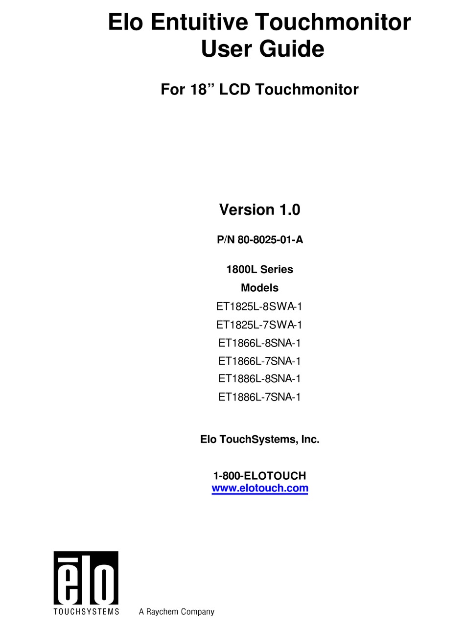 elo touch drivers windows 2000