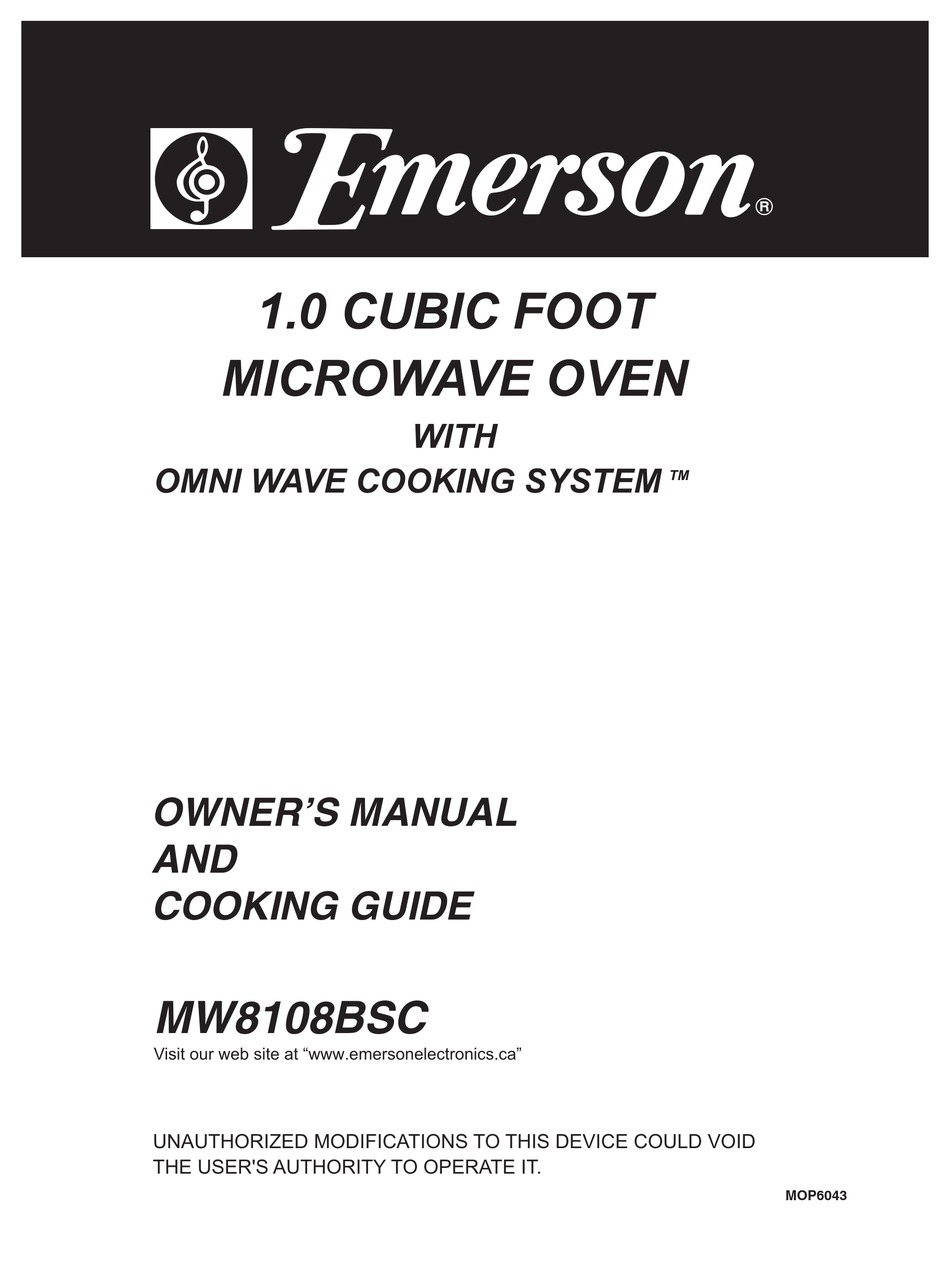 emerson mw8118sl