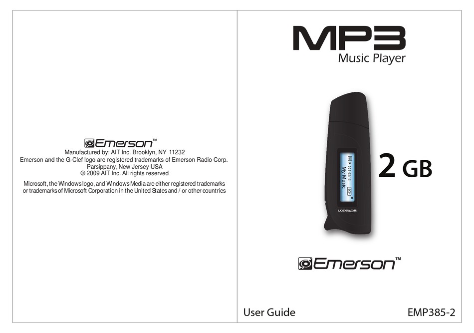 Emerson Emp385 2 User Manual Pdf Download Manualslib