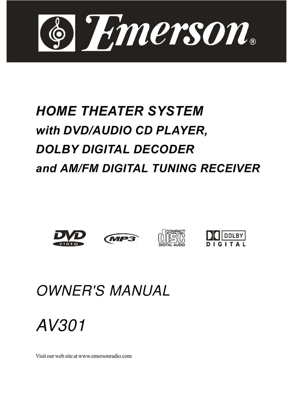 Emerson Cks3020 Owner's Manual