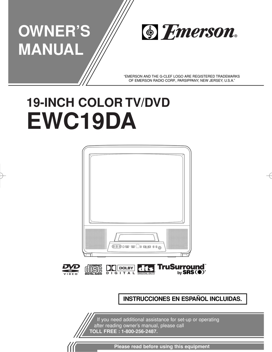 EMERSON EWC19DA OWNER'S MANUAL Pdf Download | ManualsLib