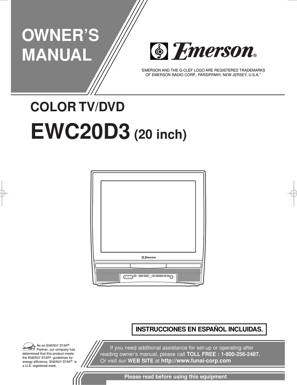 EMERSON EWC20D3 OWNER'S MANUAL Pdf Download | ManualsLib