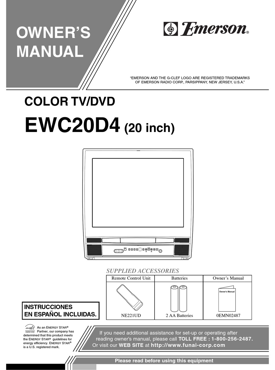 Emerson Ewcd4 Owner S Manual Pdf Download Manualslib