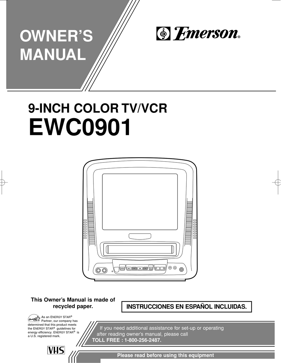 EMERSON EWC0901 OWNER'S MANUAL Pdf Download | ManualsLib