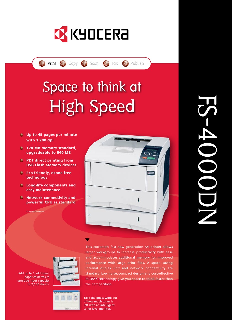 kyocera fs4000dn