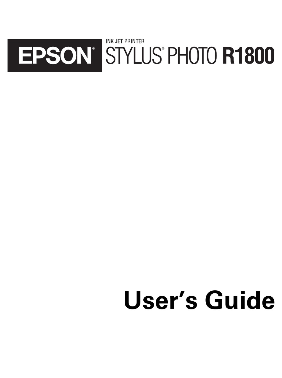 epson stylus photo r1800 paper feed problem